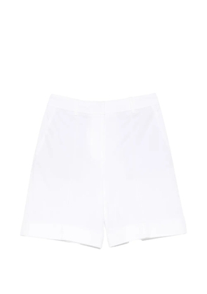 Eleventy belt-loops shorts - White