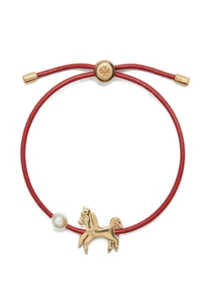 Tory Burch Curiosity horse-slider bracelet - Gold
