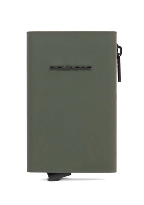 PIQUADRO pop-up zip wallet - Green