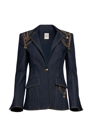 Cinq A Sept Danicka chain blazer - Blue