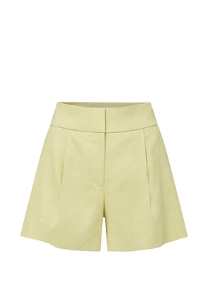 Veronica Beard Haina pleated short - Yellow