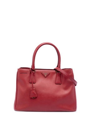 Prada Pre-Owned 2010-2025 Medium Saffiano Lux Galleria satchel - Red