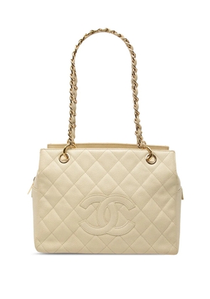 CHANEL Pre-Owned 2003-2004 Petite Caviar Timeless tote bag - Brown