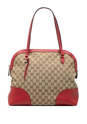 Gucci Pre-Owned 2000-2015 GG Canvas Dome shoulder bag - Red