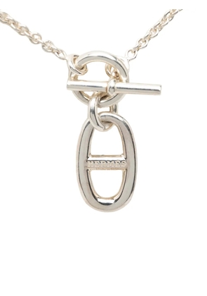 Hermès Pre-Owned 1990-2026 Sterling Silver Chaine d Ancre Pendant necklace