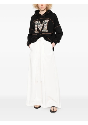 Missoni logo-embroidery hoodie - Black