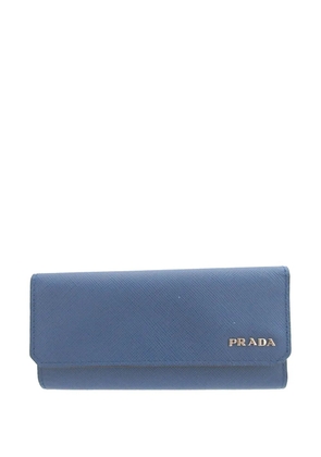 Prada Pre-Owned 2010-2026 Saffiano key holder - Blue