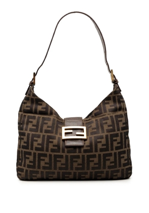 Fendi Pre-Owned 2000-2010 Zucca Canvas shoulder bag - Brown