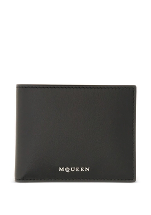 Alexander McQueen logo wallet - Black
