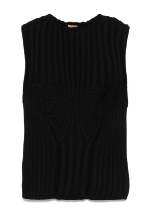 Cult Gaia Anzu top - Black
