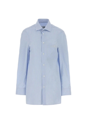 MM6 Maison Margiela long-sleeve shirt - Blue
