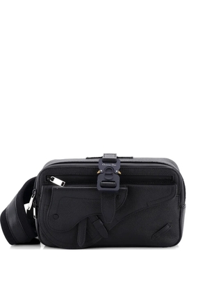 Christian Dior Pre-Owned Homme Saddle Leather backpack - Black