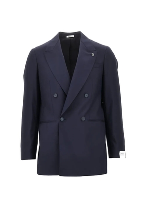 BRERAS MILANO double-breasted jacket - Blue