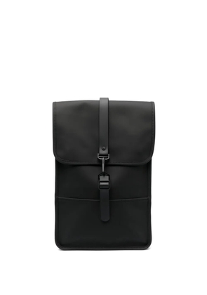Rains buckle-strap backpack - Black