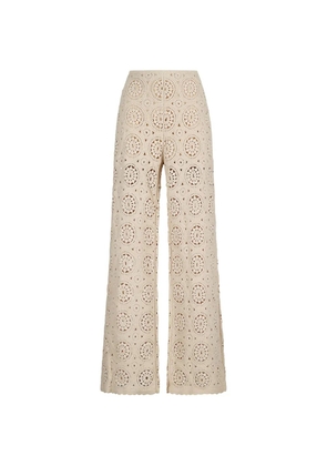FRAME crochet trousers - Neutrals