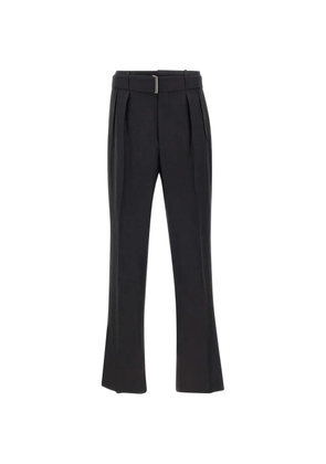 Tagliatore belted pleated trousers - Grey