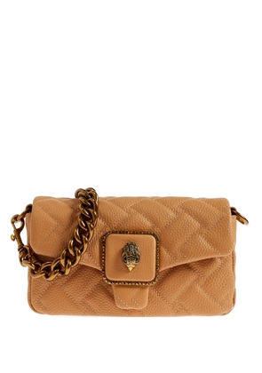 Kurt Geiger London mini Pimlico quilted leather tote bag - Brown