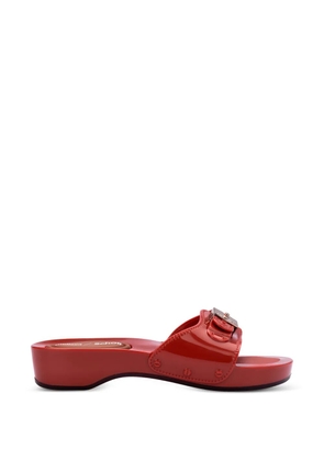 Melissa x Scholl pescura-heel slides - Red