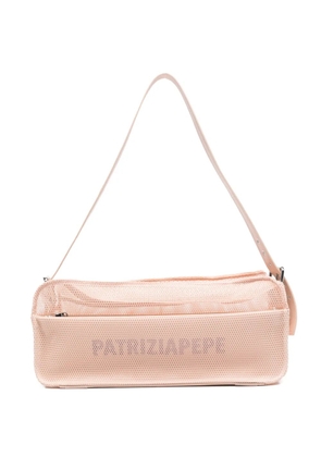 Patrizia Pepe mesh crossbody bag - Pink