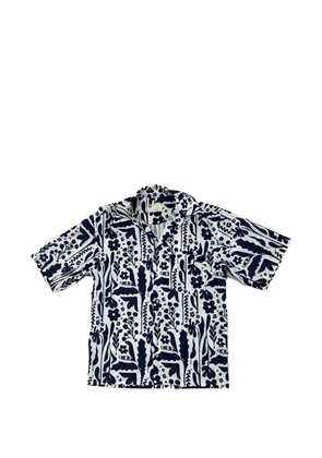 C.9.3 flower cotton shirt - White