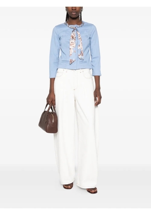 LIU JO floral chain jacket - Blue