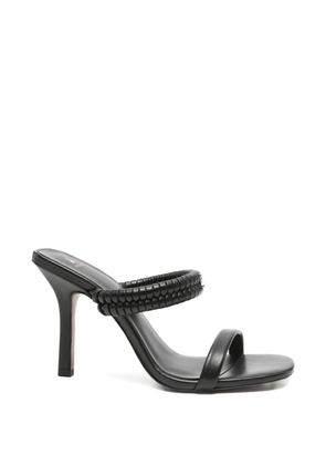 Patrizia Pepe leather sandals - Black