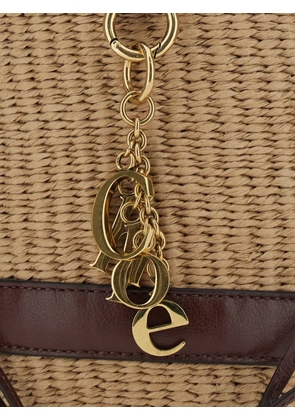 Chloé charm-embellished bucket bag - Neutrals