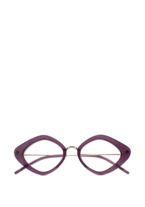 Kaleos Liesl geometric glasses - Purple
