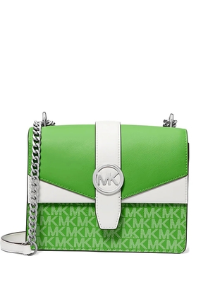Michael Kors flap cross body bag - Green