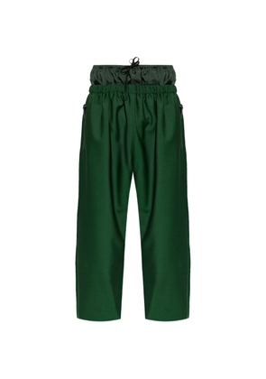 Lacoste drawstring-waist trousers - Green
