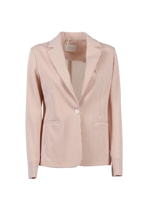 Circolo 1901 slim-fit striped blazer - Neutrals