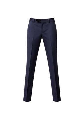 FRANZESE COLLECTION button-fastening pleated trousers - Blue