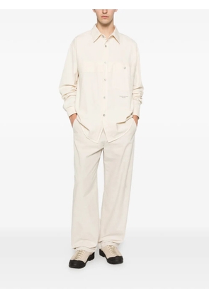 Stone Island patch-pocket shirt jacket - Neutrals