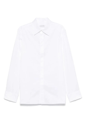 Marine Serre moon-jacquard poplin shirt - White