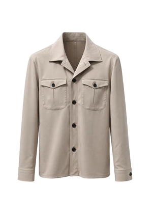FRANZESE COLLECTION chest-pockets button-down jacket - Neutrals