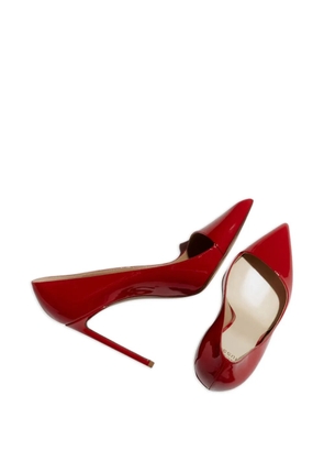 Francesco Russo pointed-toe pumps - Red