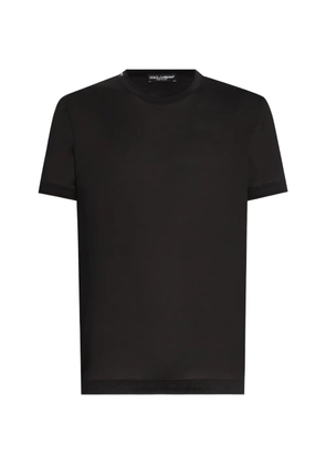 Dolce & Gabbana T-shirt in melange jersey - Black