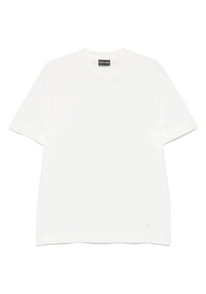 Emporio Armani textured T-shirt - White