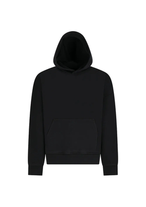 Palm Angels curved-logo hoodie - Black