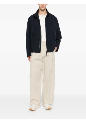 Ten C Mid Layer high-neck zip-up jacket - Blue