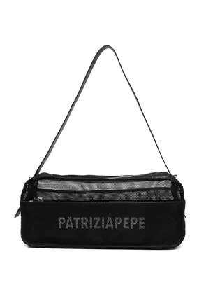 Patrizia Pepe mesh crossbodybag - Black
