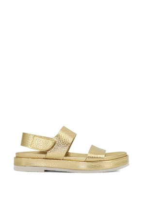 Pedro Garcia Jameli platform sandals - Gold