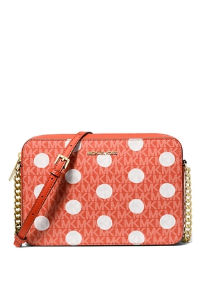 Michael Kors polka-dot cross body bag - Red