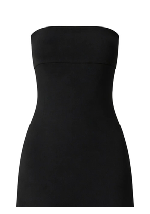 TWINSET bandeau flared dress - Black