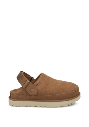 UGG Goldenstar suede clogs - Brown