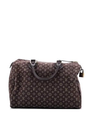 Louis Vuitton Pre-Owned Speedy Handbag Mini Lin 30 satchel - Brown