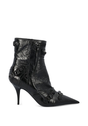 Balenciaga pointed boots - Black