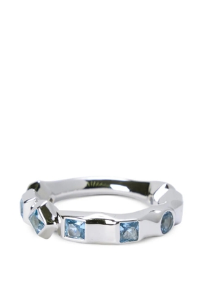 SWEETLIMEJUICE Gem-Mosaic ring - Silver