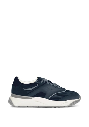 Santoni innova perforated sneakers - Blue