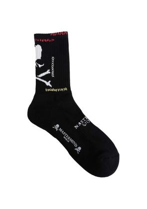 Mastermind World skull intarsia socks - Black